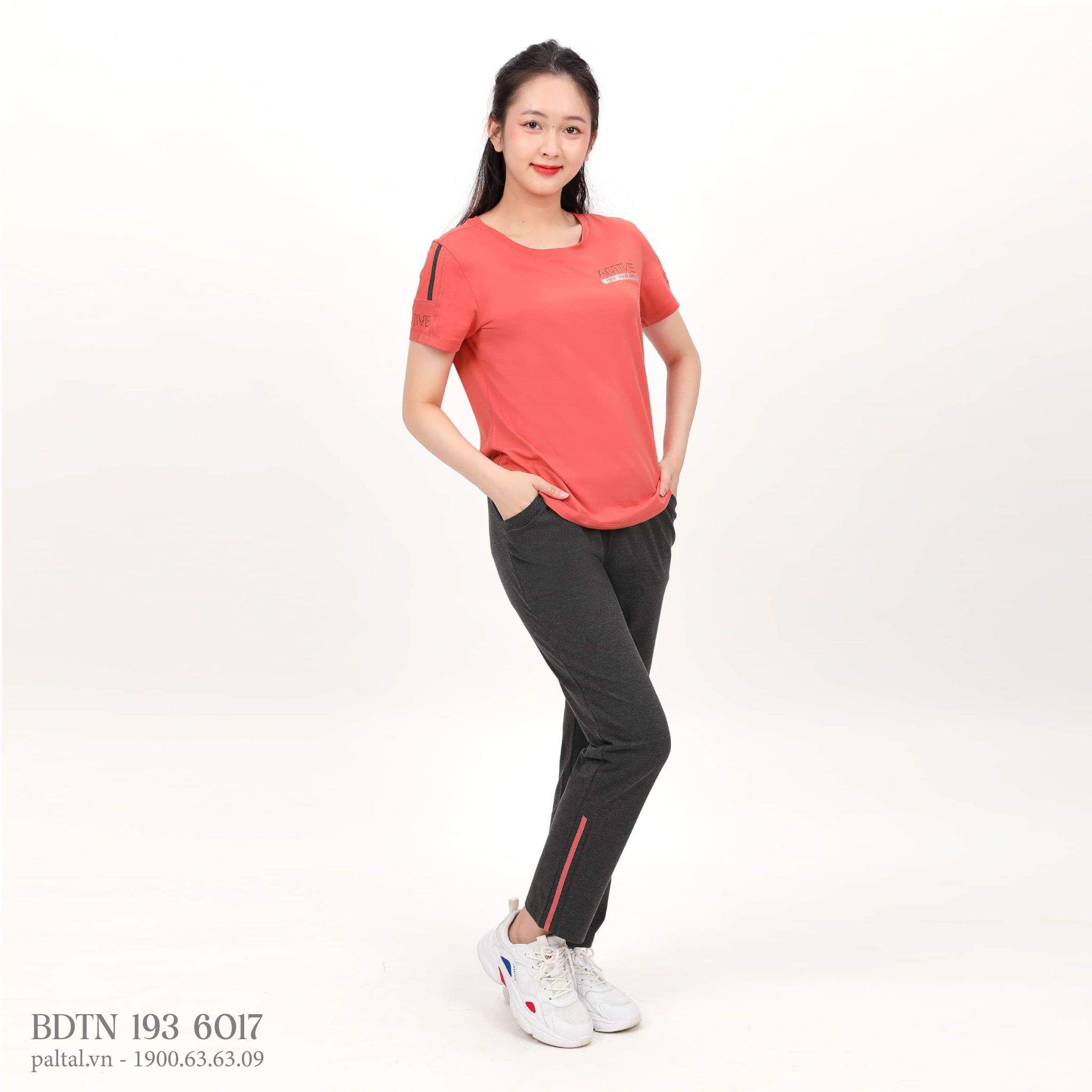 Set đồ bộ nữ kiểu quần dài tay ngắn 193p 6017