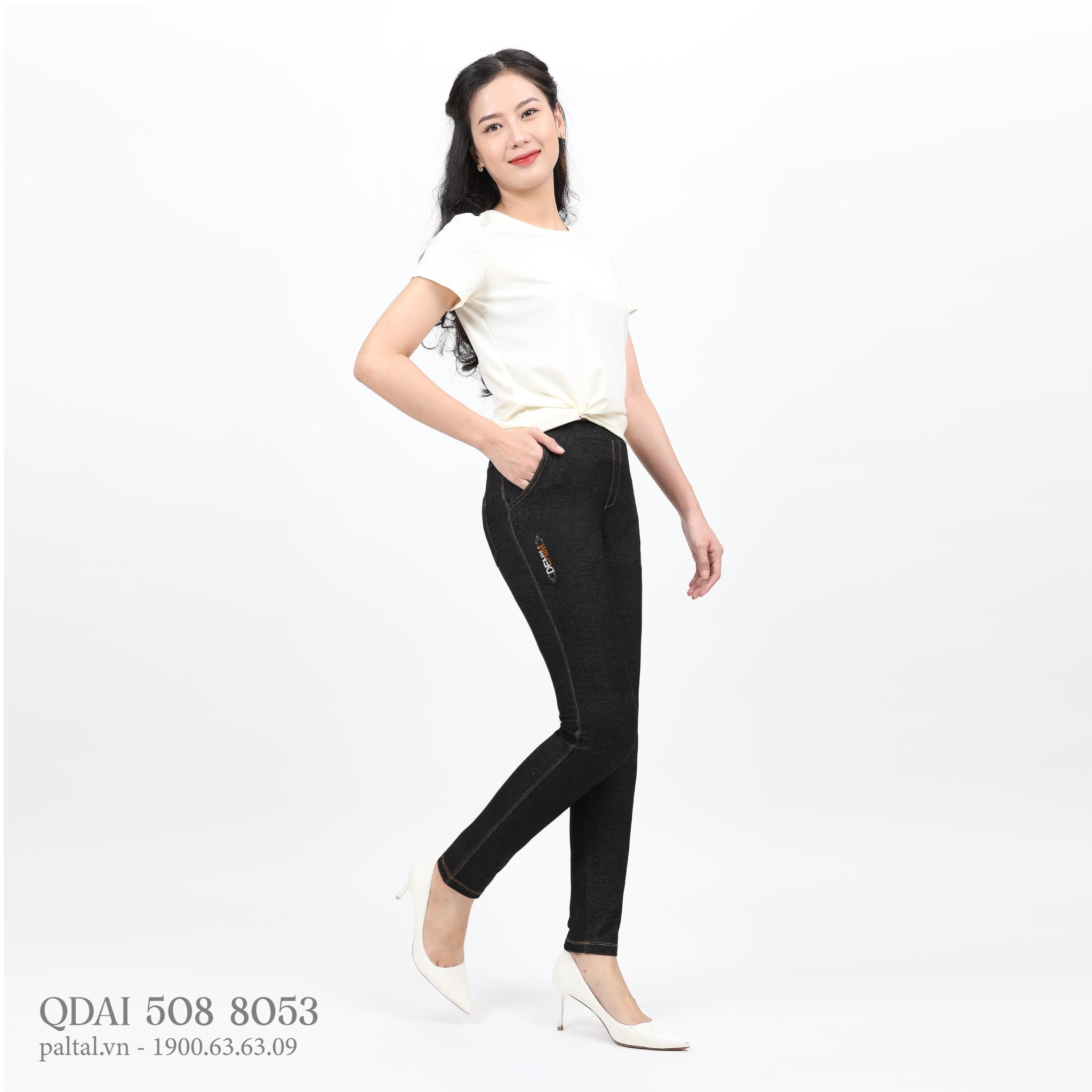 Quần chất jean ống dài 508p 8053