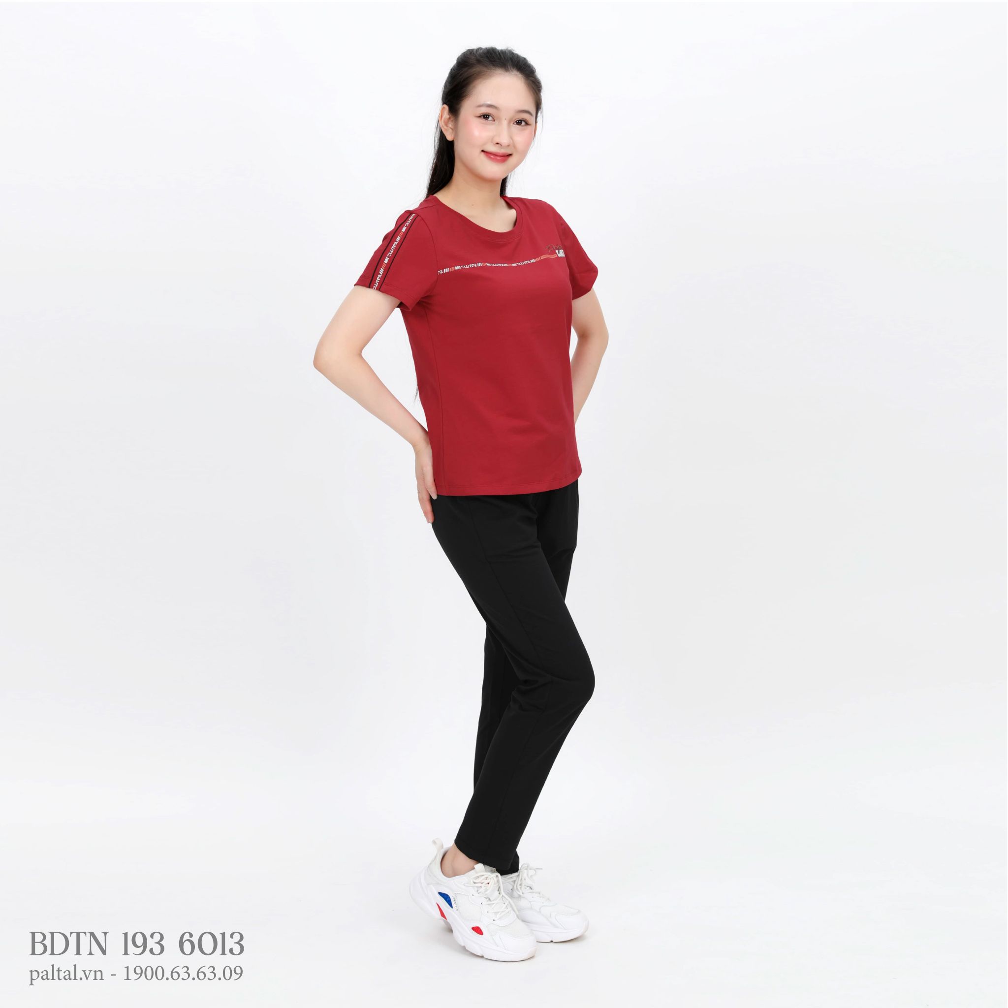Set đồ bộ nữ kiểu quần dài tay ngắn 193p 6013
