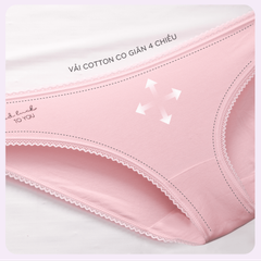 Combo 02-06-10 quần lót nữ chất cotton siêu mát 027p 7249