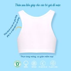 Áo lá học sinh - cotton compact mỏng nhẹ 209p 8889