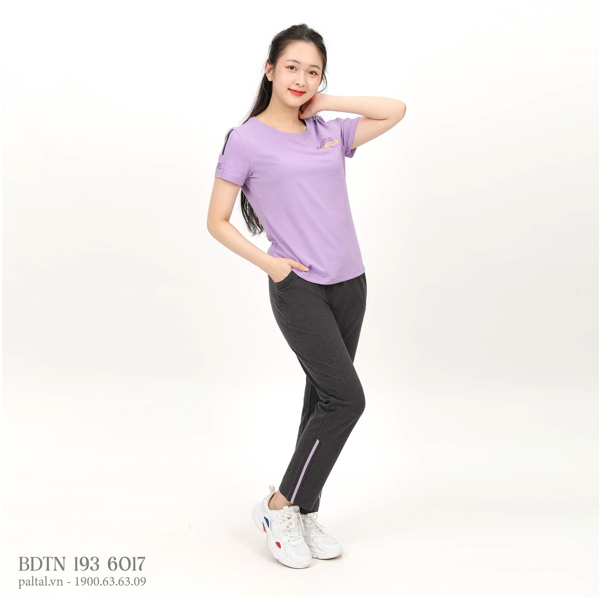 Set đồ bộ nữ kiểu quần dài tay ngắn 193p 6017