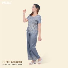 Bộ dài tay ngắn cao cấp lụa gấm 533p 3324