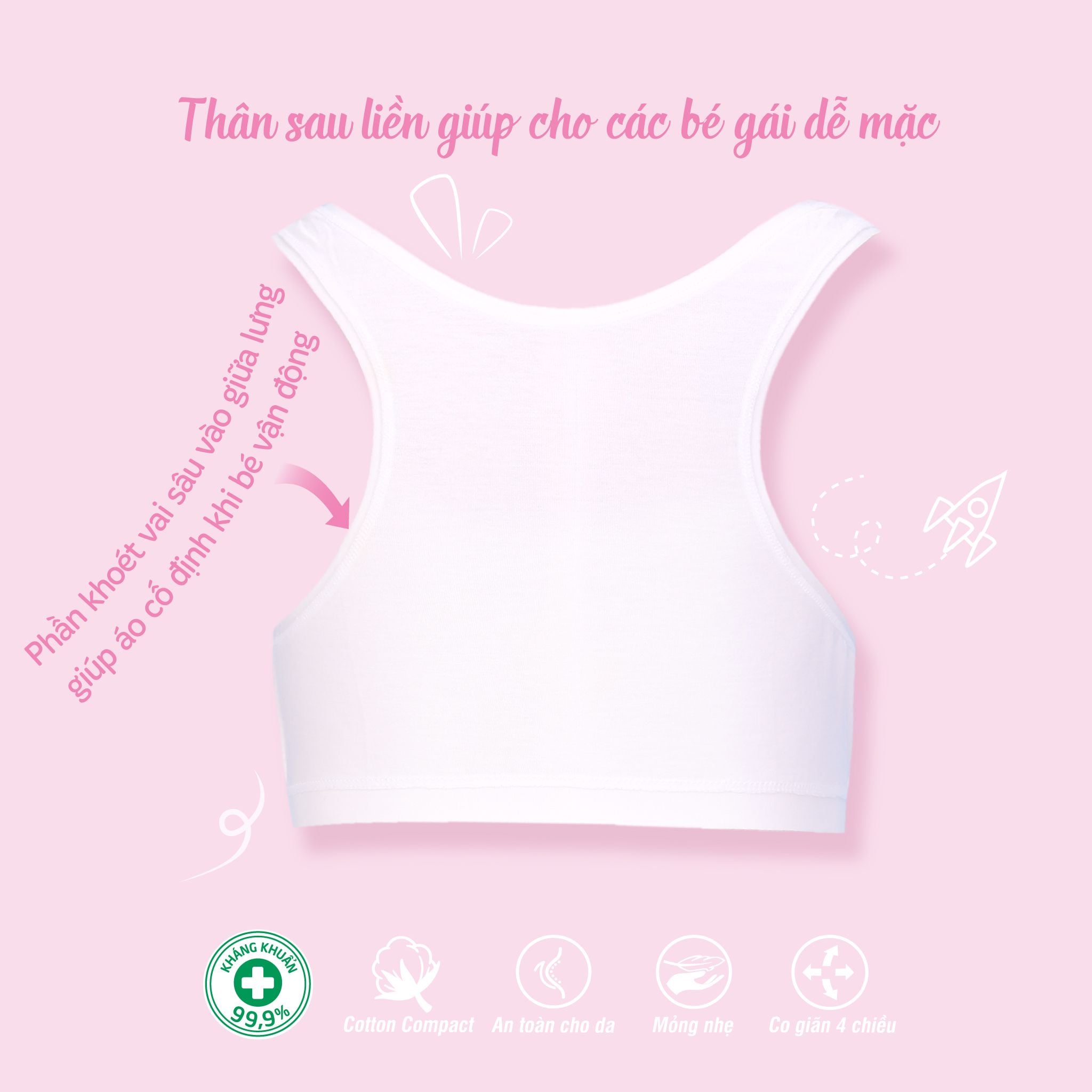 Áo lá học sinh cấp 2  chất cotton compact siêu mát 029p 8934