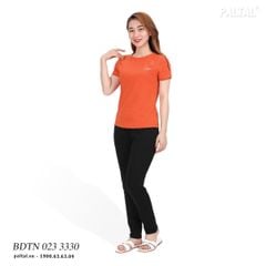 Set đồ bộ nữ kiểu quần dài tay ngắn chất cotton siêu mát 023p 3330