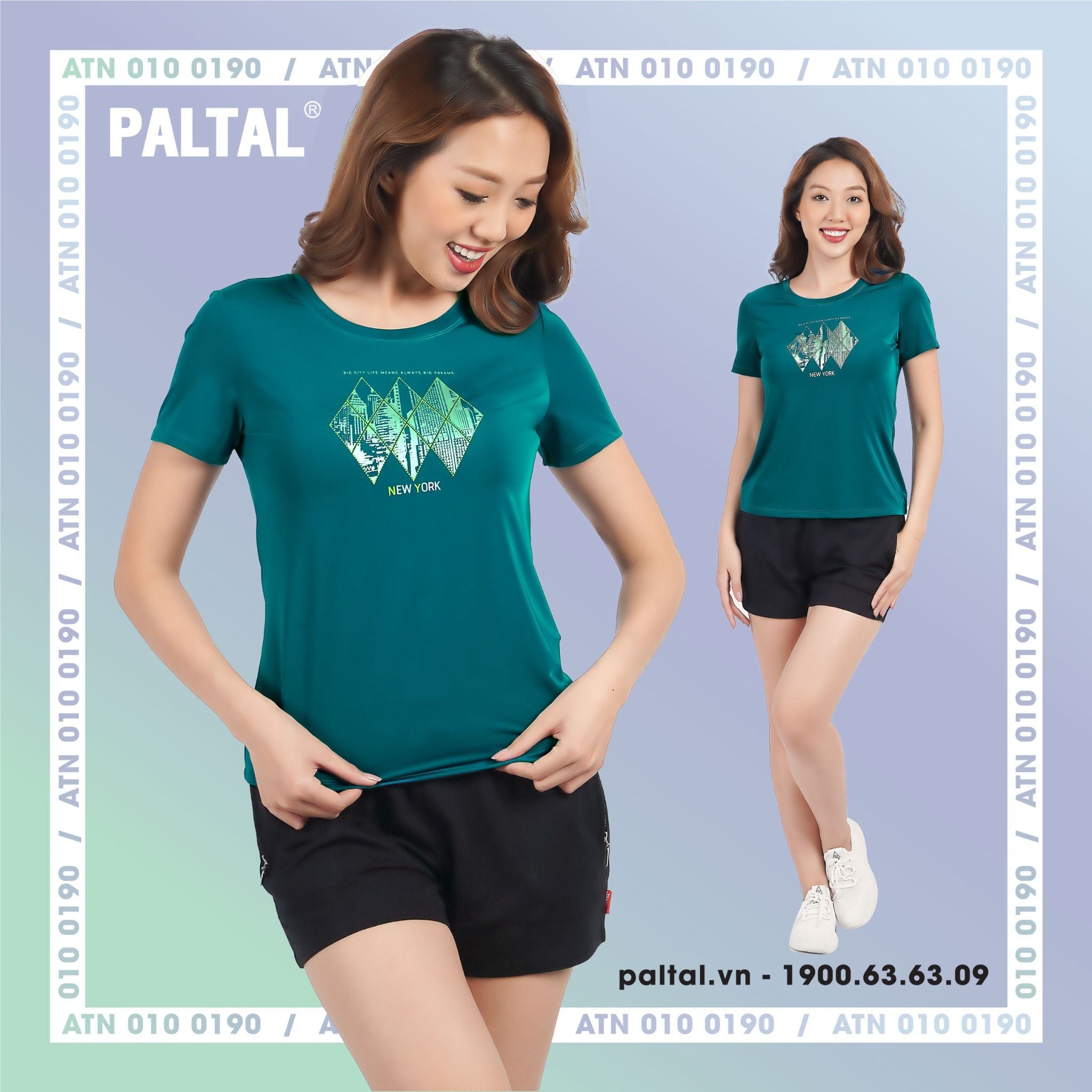 Áo thun nữ tay ngắn chất nhung lạnh 010p 0190