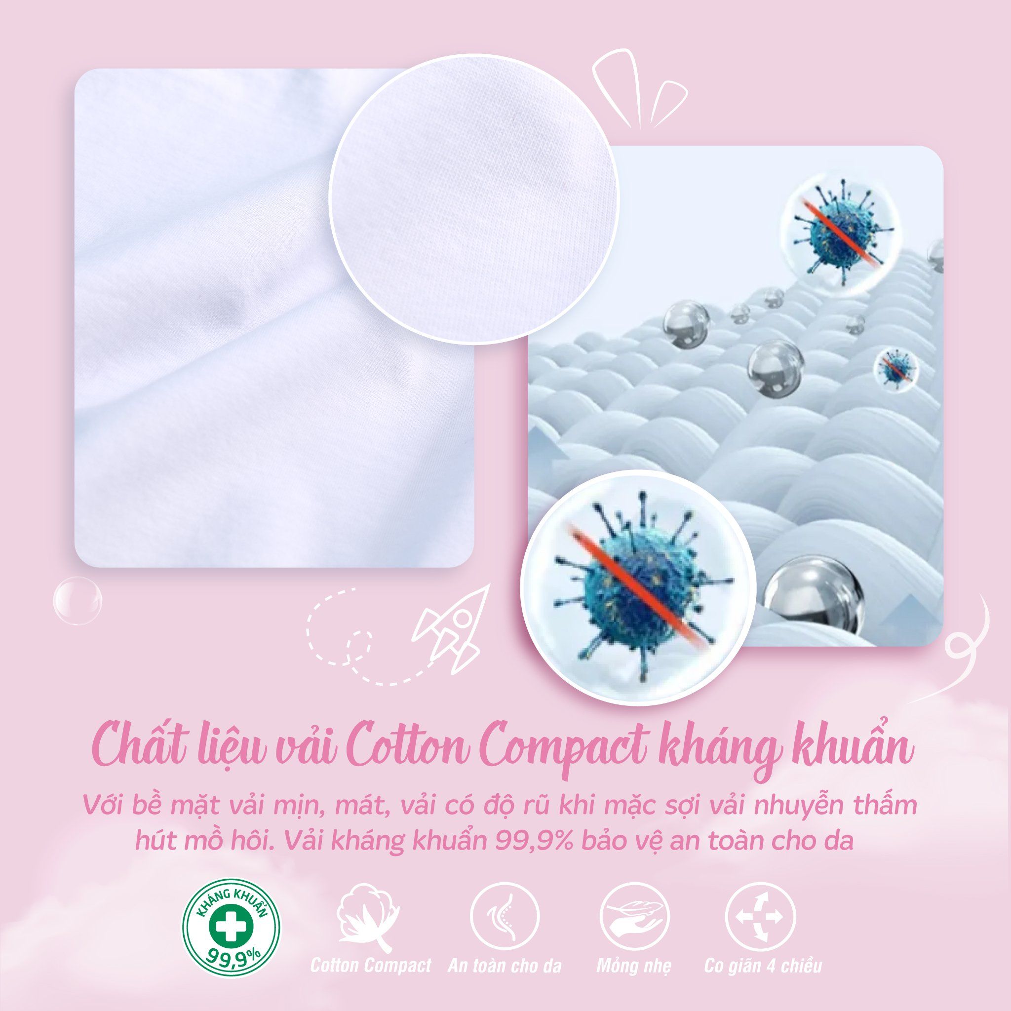 Áo lá học sinh cấp 3 cotton compact 029p 8937