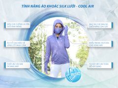 Áo khoác nữ chống nắng thể thao đẹp cao cấp t4 silk lưới 491p 1050