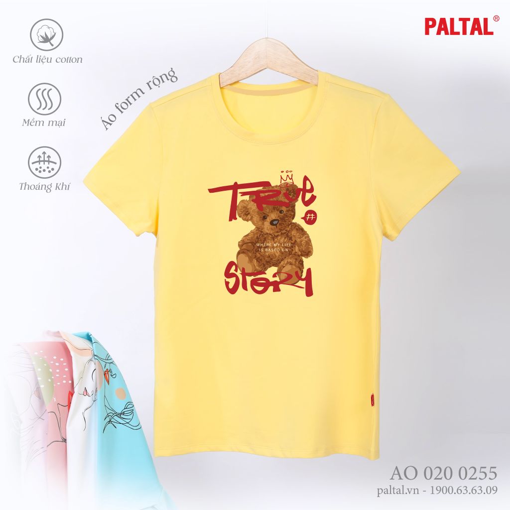 Áo thun tay ngắn cotton form rộng 020p 0255