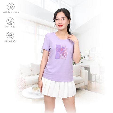 Áo thun tay ngắn cotton form suông 020p 0772