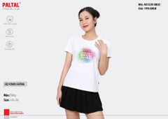 Áo Thun Tay Ngắn Form Suông Cotton 020p 0802