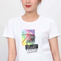 Áo thun nữ tay ngắn form suông chất cotton siêu mát 020p 0804