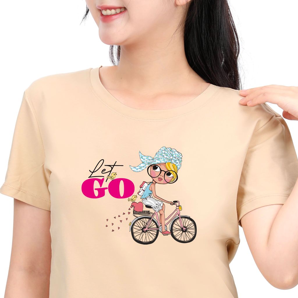 Áo thun tay ngắn form suông cotton 020p 0825