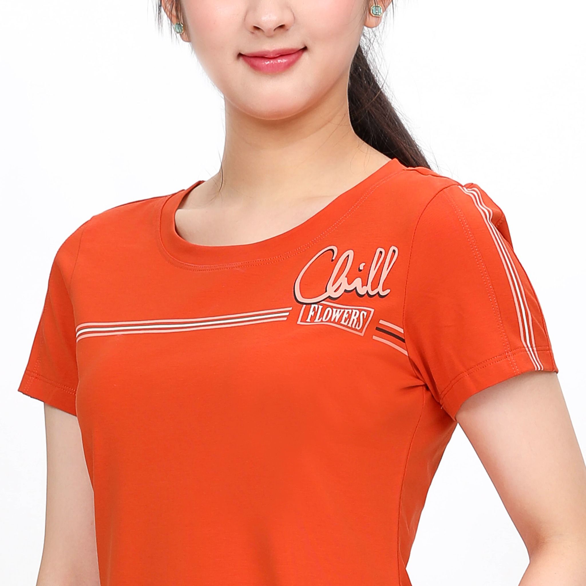 Set đồ bộ nữ kiểu quần dài tay ngắn chất cotton siêu mát 023p 3341