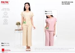 Set đồ bộ nữ kiểu quần dài tay Lỡ Linen 383p 3356
