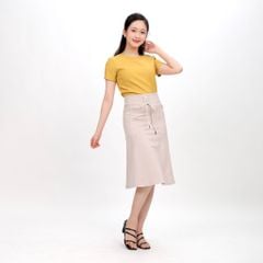 Chân váy dài chất jean thun 502p 8059