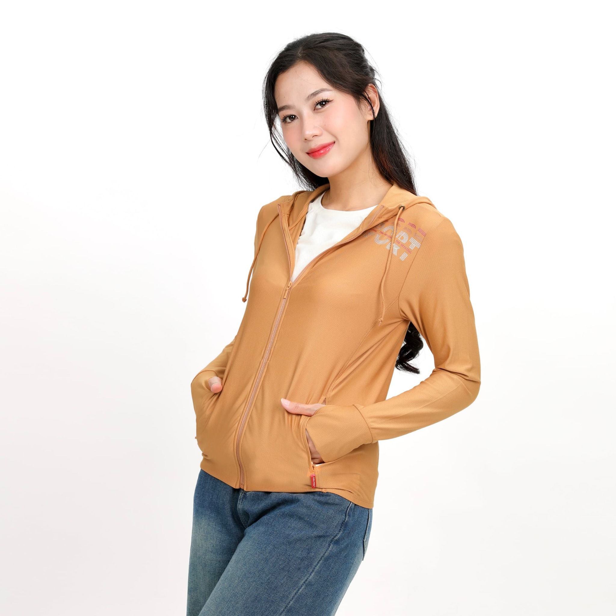 Áo khoác nữ chống nắng, chống UV chất poly cát 311p 1267