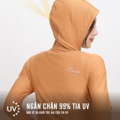 Áo khoác nữ chống nắng, chống UV chất poly cát 311p 1267