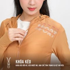 Áo khoác nữ chống nắng, chống UV chất poly cát 311p 1267