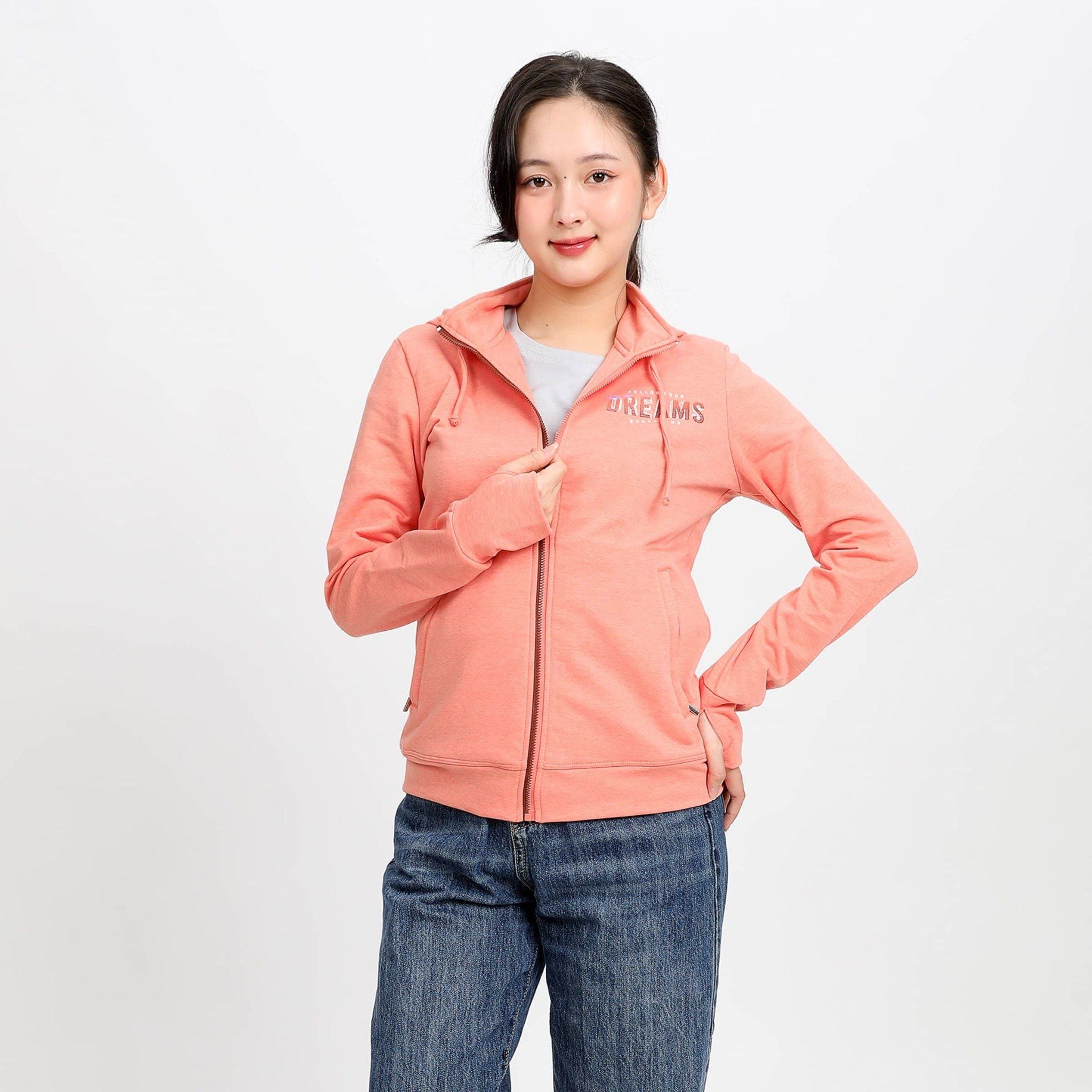 BST Áo khoác nữ chống nắng chống UV chất Vảy cá TC 431p 4001 / 4002 / 1225 / 4004