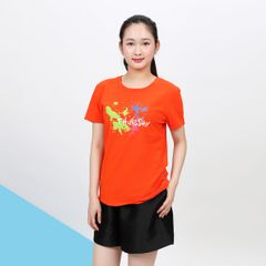 Áo thun nữ form suông chất liệu Cotton cao cấp 020p 0962