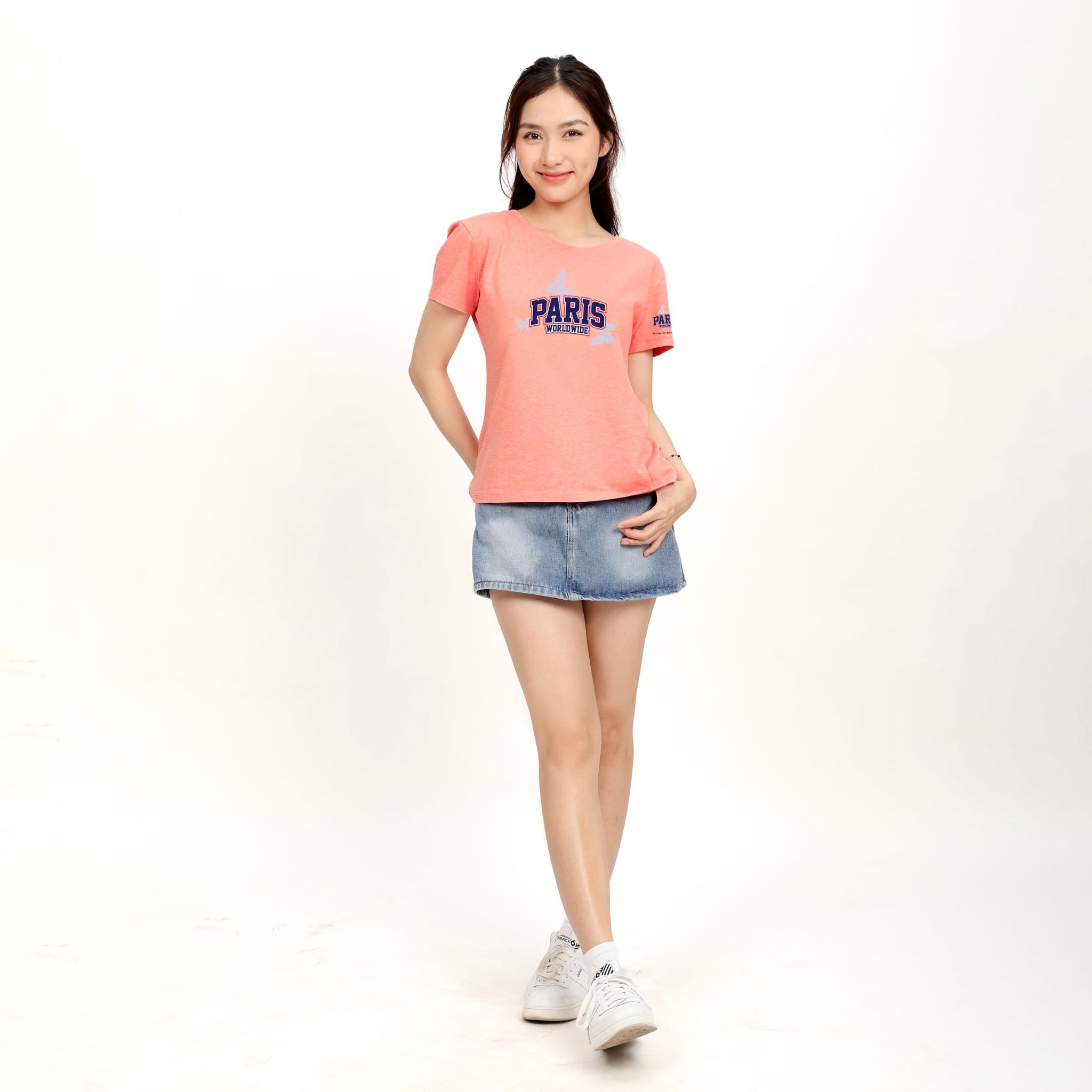 Áo thun nữ form suông chất cotton siêu mát 190p 0331