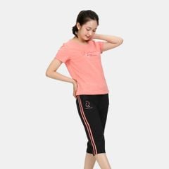 Set đồ bộ nữ kiểu quần lửng tay ngắn chất cotton siêu mát 194p 4289
