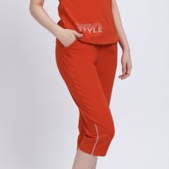 Set đồ bộ nữ kiểu quần lửng tay ngắn cotton cvc mát 194p 4270