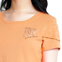 Set đồ bộ nữ kiểu quần dài tay ngắn chất cotton siêu mát 023p 3317