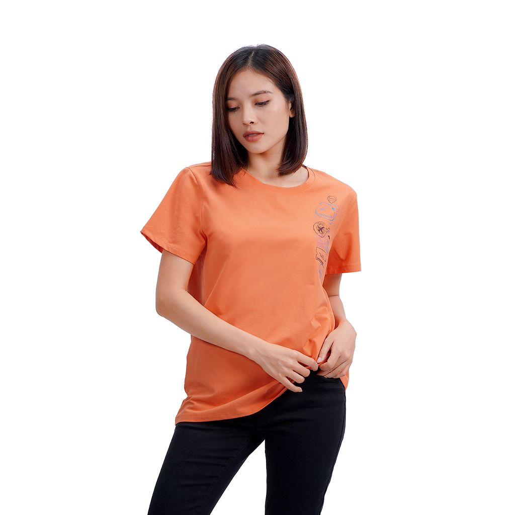 Áo thun tay ngắn cotton form rộng 020p 0194