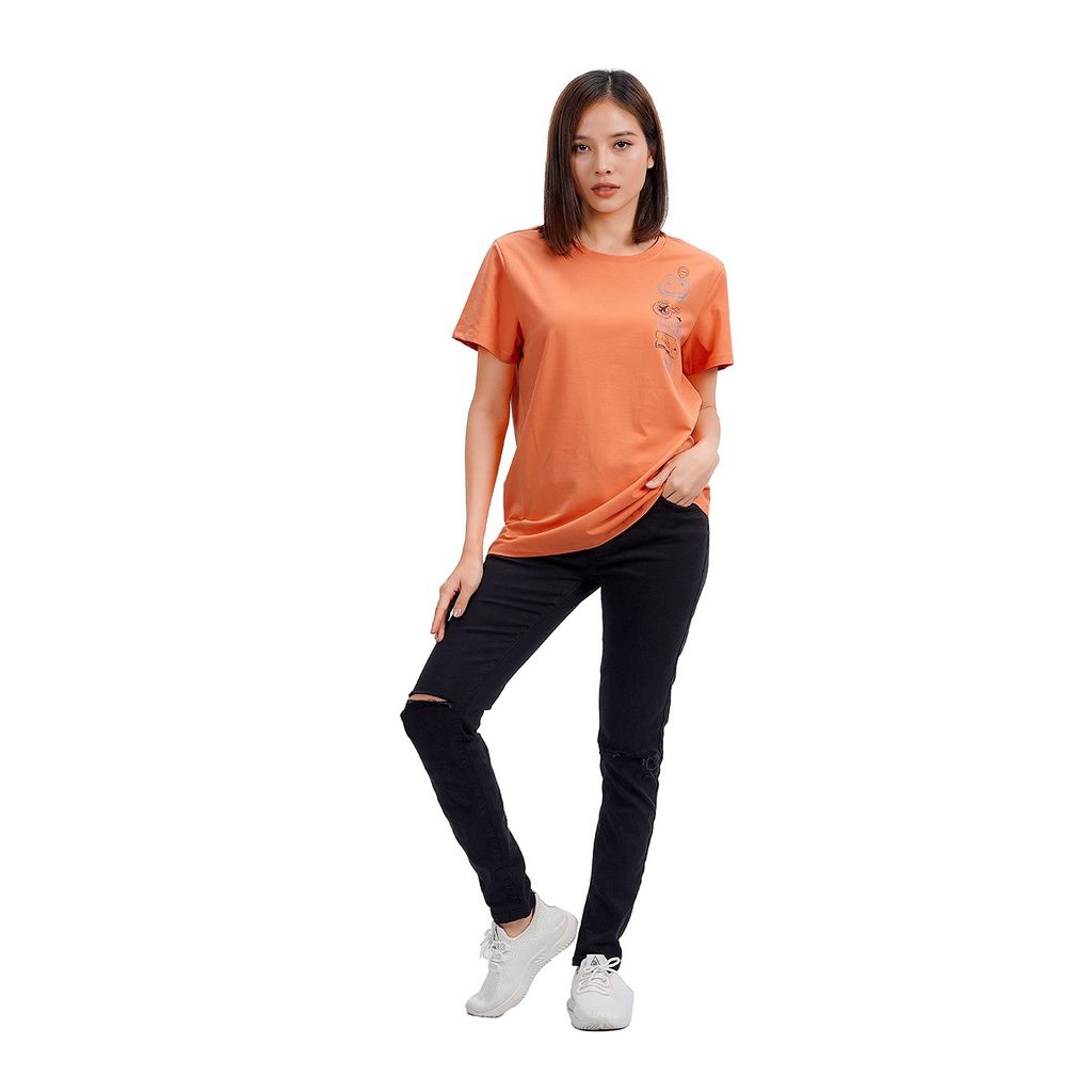 Áo thun tay ngắn cotton form rộng 020p 0194