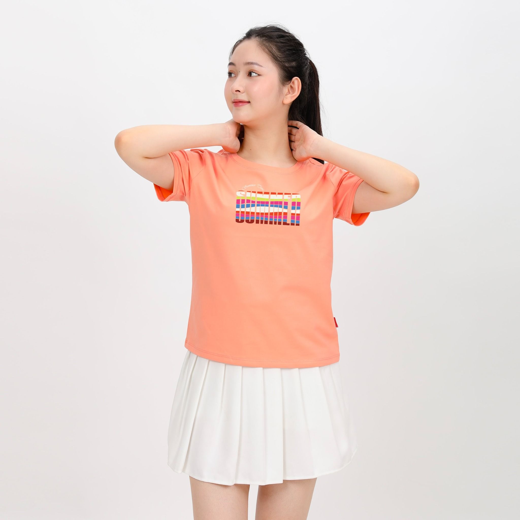 Áo thun nữ tay ngắn form cơ bản chất cotton siêu mát 020p 0307