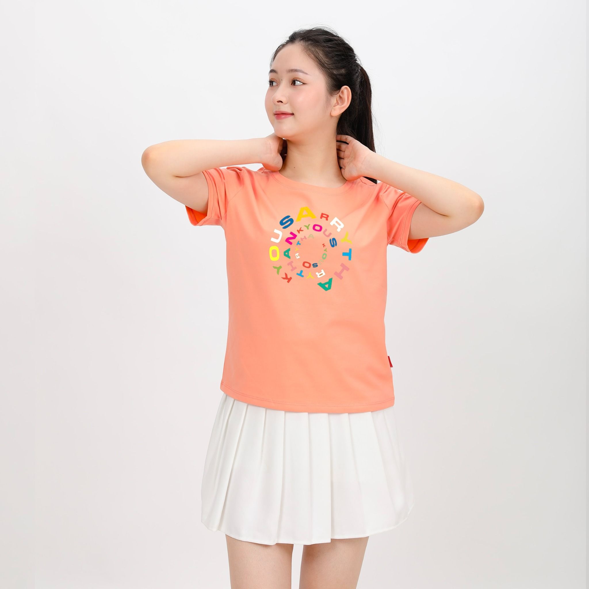 Áo thun nữ tay ngắn form cơ bản chất cotton siêu mát 020p 1942