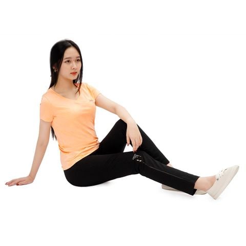 Set đồ bộ nữ kiểu thể thao kiểu quần dài tay ngắn chất melan lưới 343p 3289
