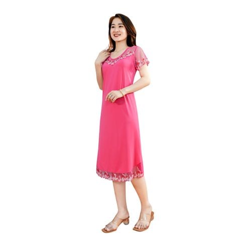 đồ ngủ lụa cao cấp - bộ ngủ pijama nữ vải lụa mềm mát đồ ngủ hàng thiết kế  cộc tay dễ thương mặc mùa hè ở nhà - Đồ bộ, pijama