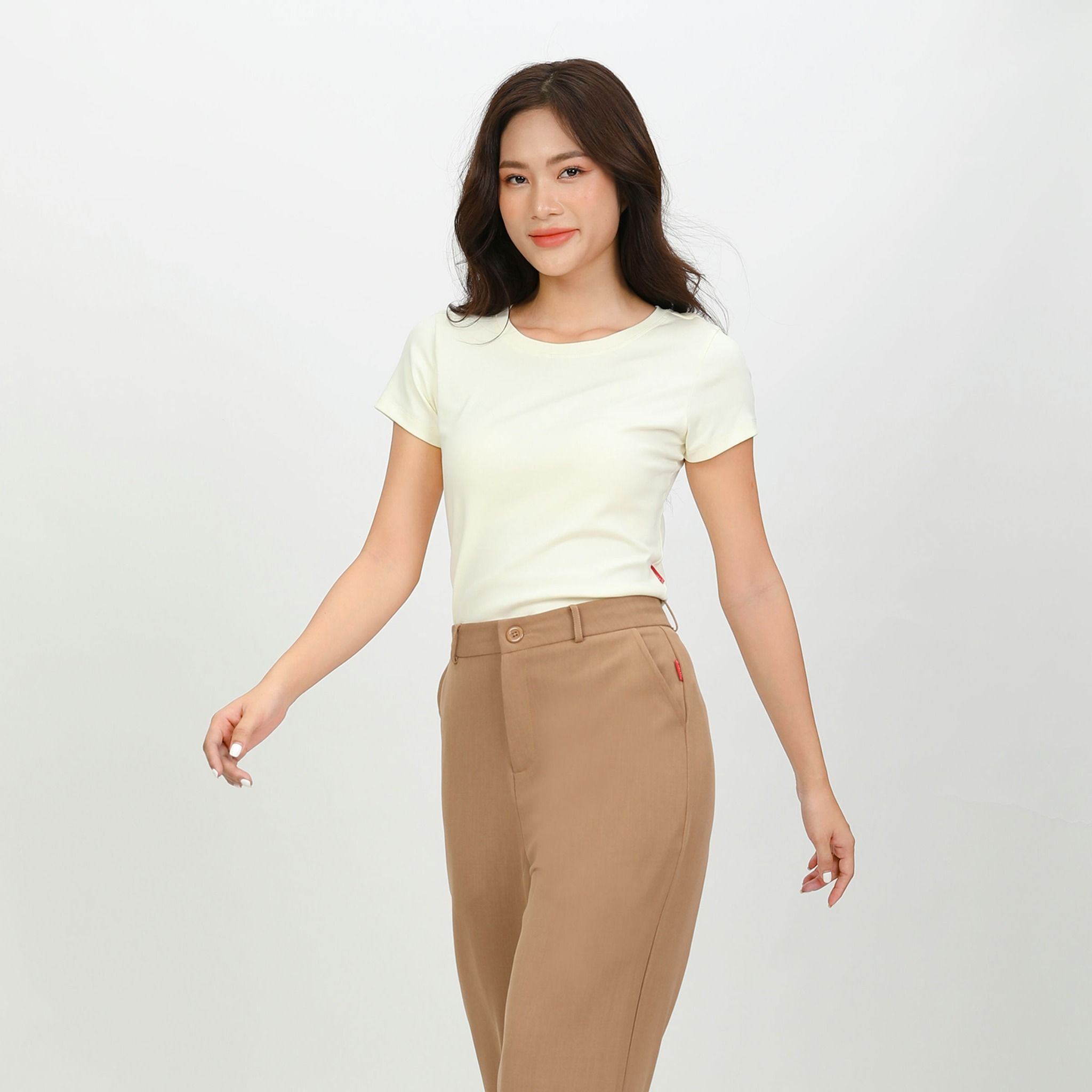 Quần dài form suông chất LYOCELL QD 578p 8523