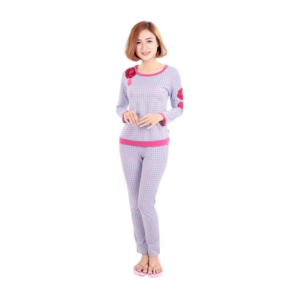 Bộ dài tay dài cao cấp cotton thu 033p 1127