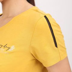 Set đồ bộ nữ kiểu quần dài tay ngắn Cổ Tim chất cotton cvc mát chất melan 193p 3392