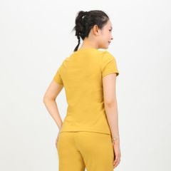 [Cũ] Set đồ bộ nữ kiểu quần dài tay ngắn cotton cvc mát 193p 3397