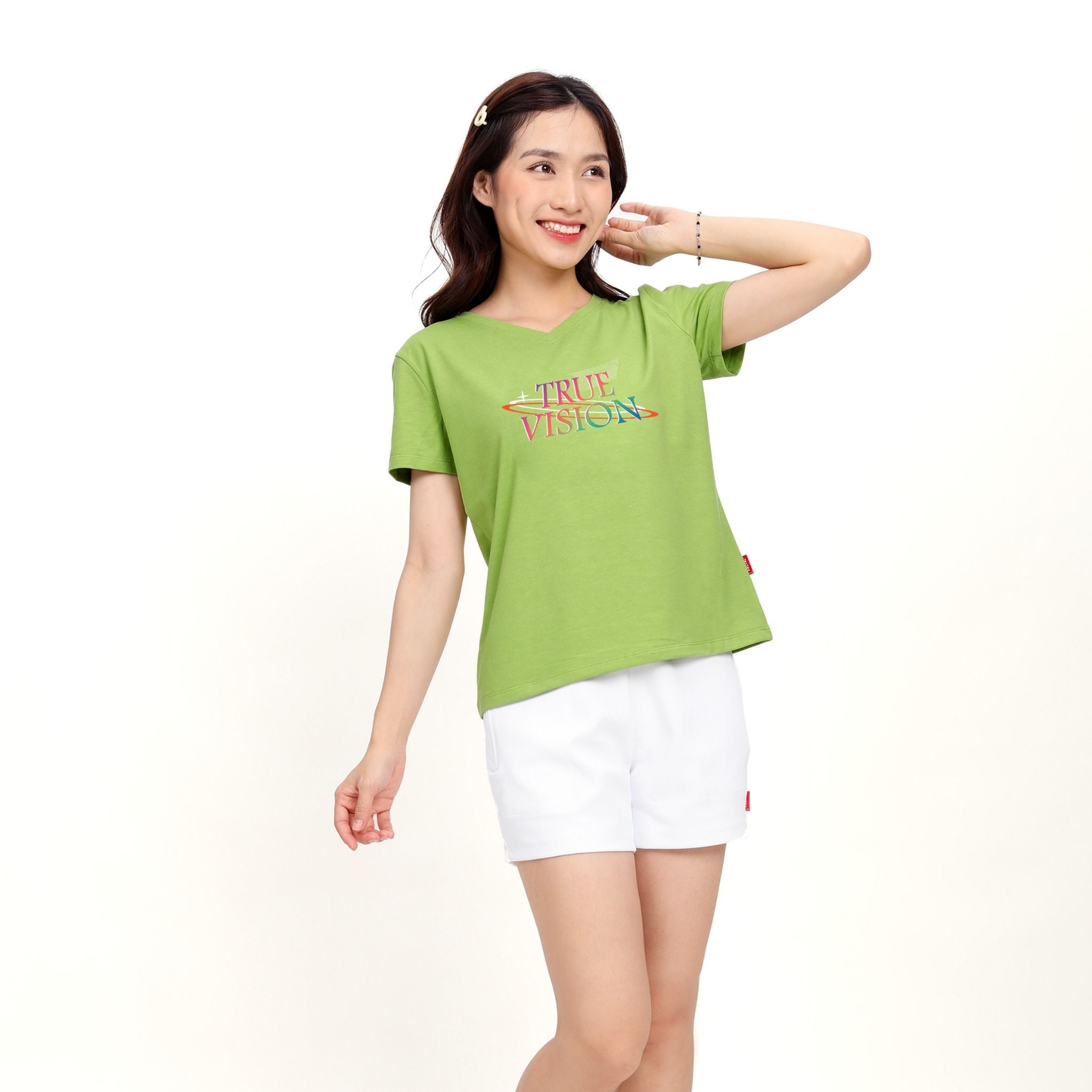 Áo thun nữ form suông chất cotton siêu mát 190p 0852
