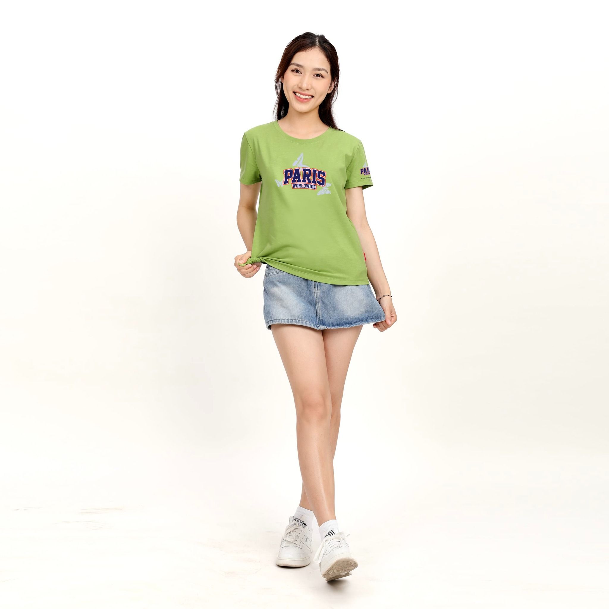 Áo thun nữ form suông chất cotton siêu mát 190p 0331