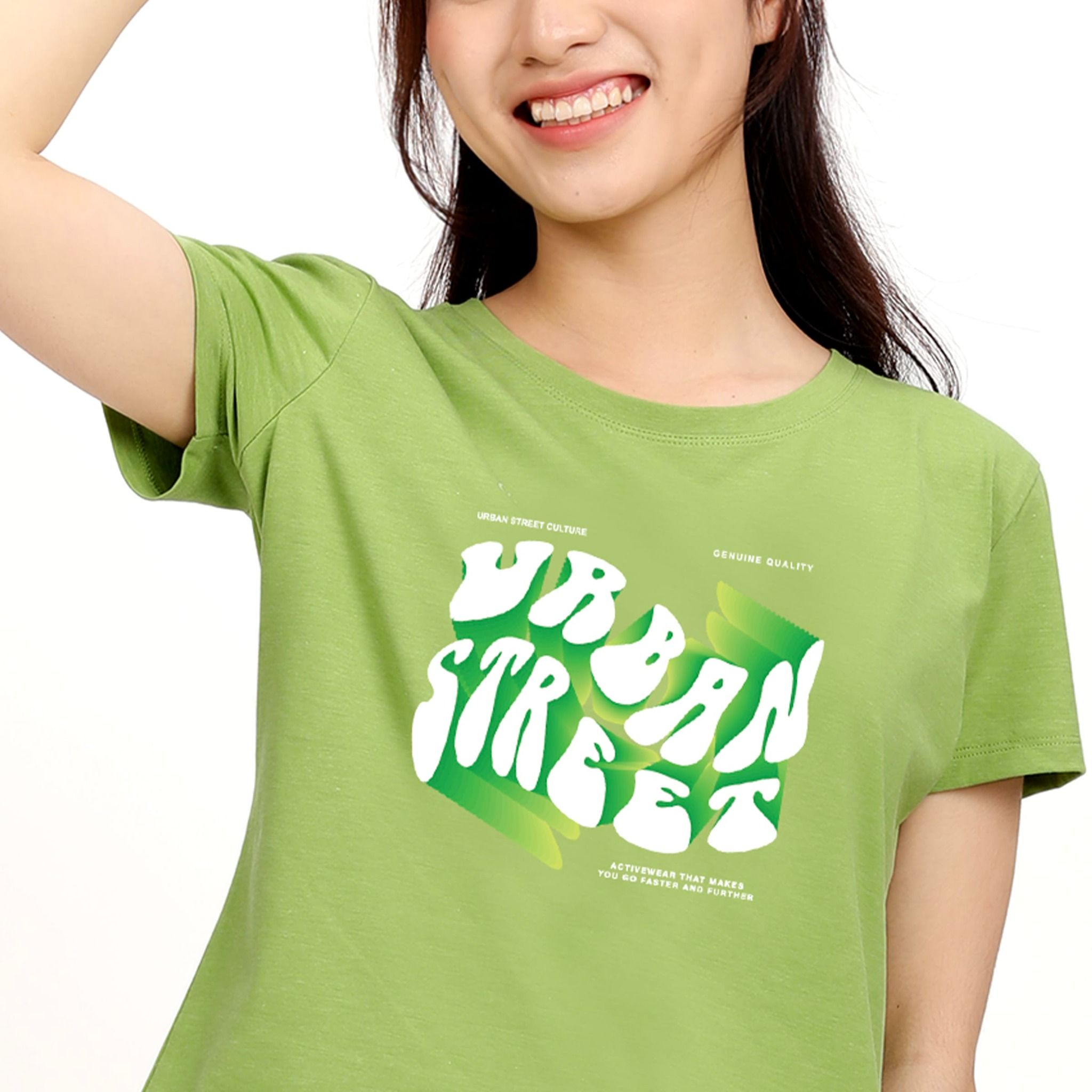 Áo thun nữ form suông chất cotton siêu mát 190p 0341