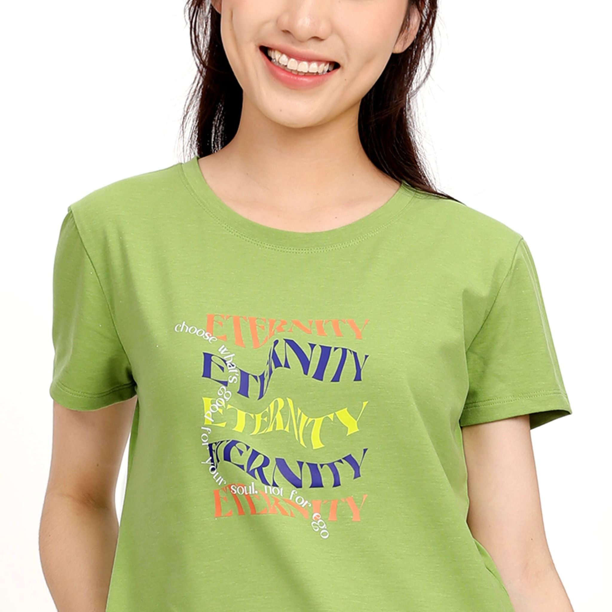 Áo thun nữ form suông chất cotton siêu mát 190p 0310