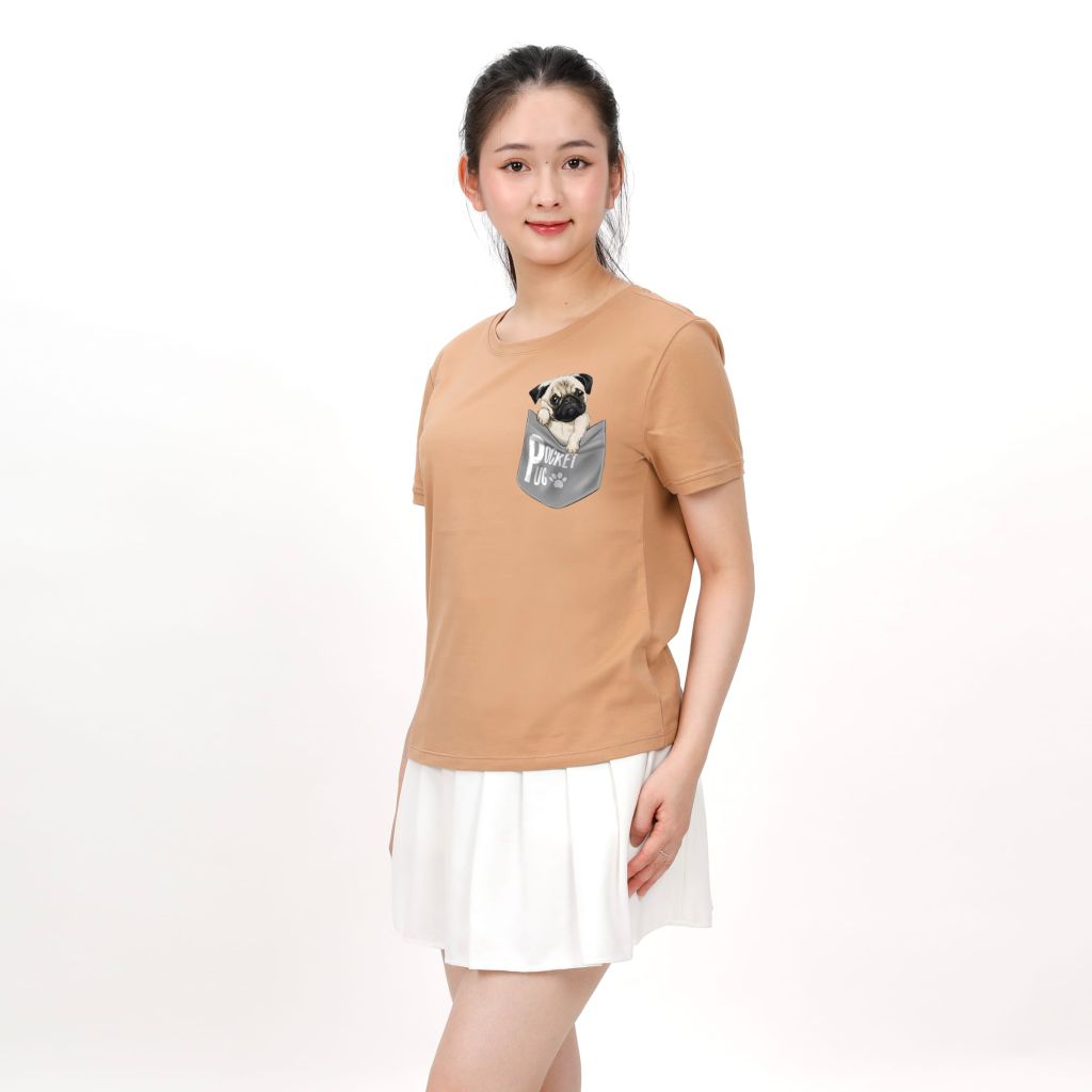 Áo thun tay ngắn form cơ bản cotton 020p 1934