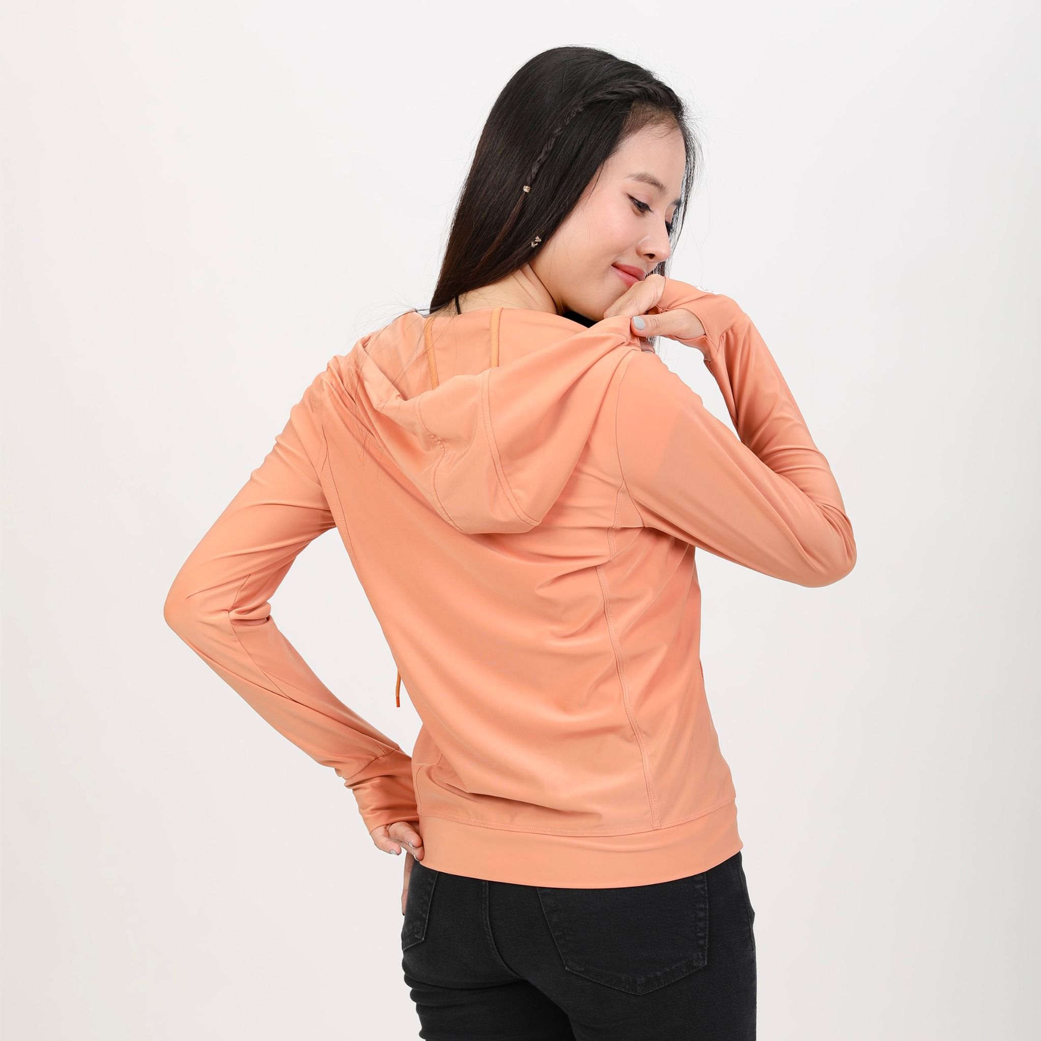 ..Áo khoác nữ chống nắng, chống UV chất nhung lạnh 151p 1302