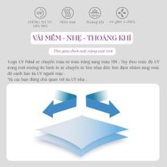 Áo khoác nữ chống nắng, chống UV có nón chất poly cát 311p 1270