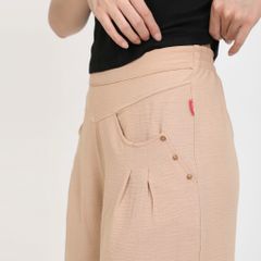 Quần thể thao nữ ống lửng chất đũi 338p 8522