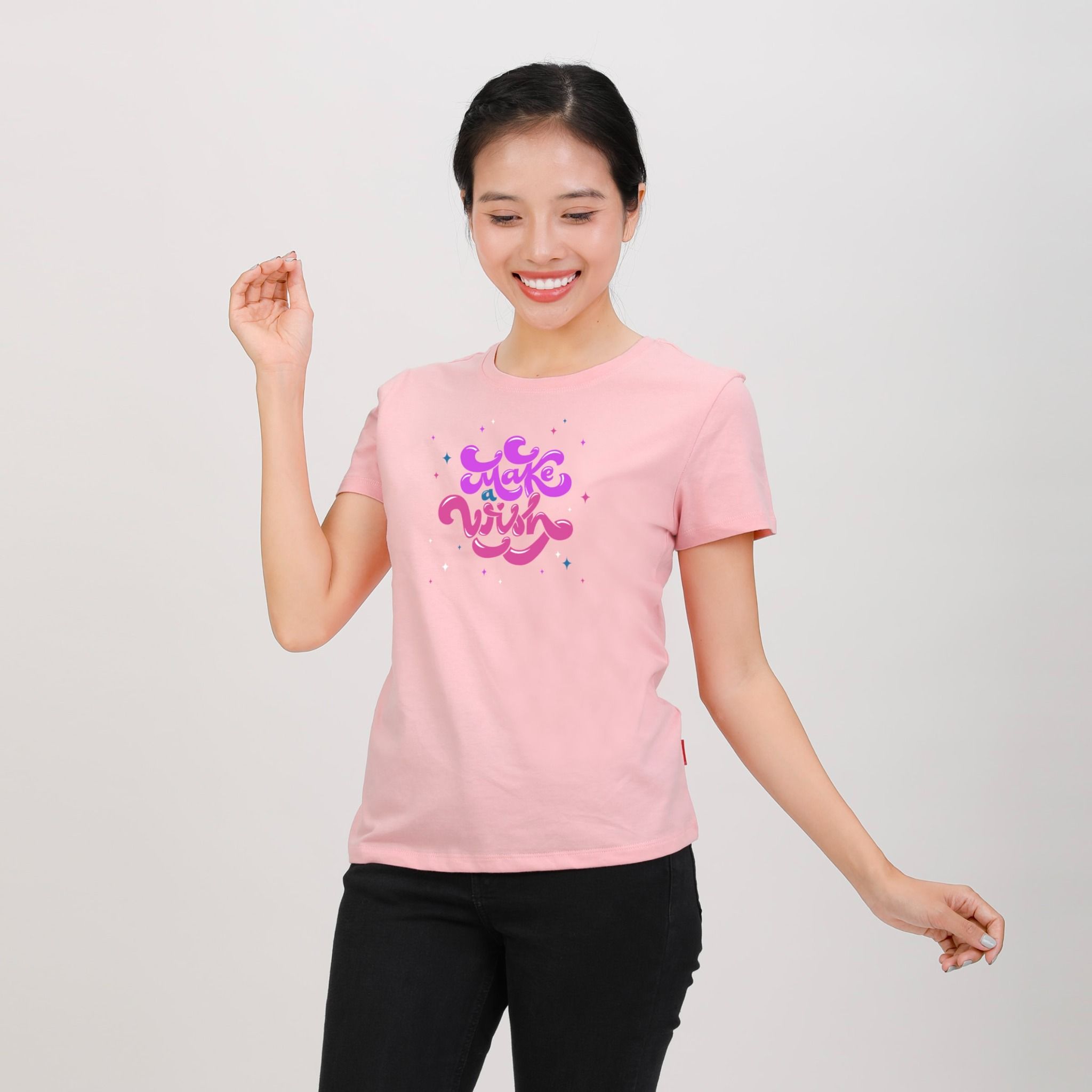 Áo thun nữ tay ngắn Form Suông chất cotton siêu mát 020p 0312