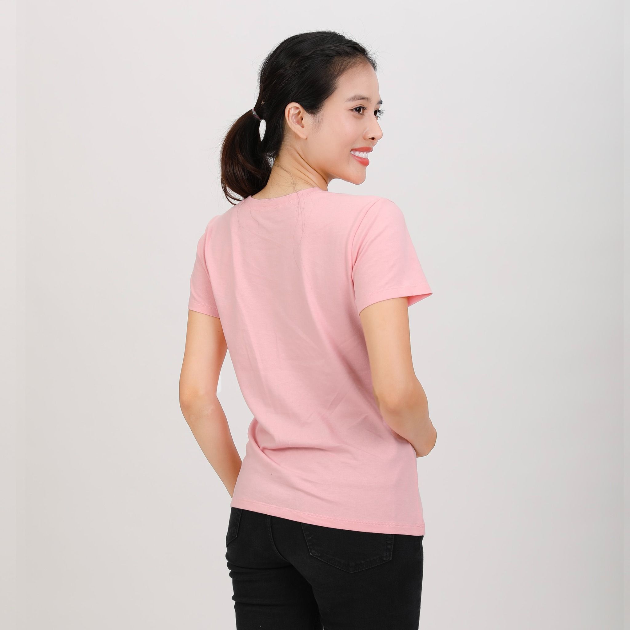 Áo thun nữ tay ngắn Form Suông chất cotton siêu mát 020p 0312
