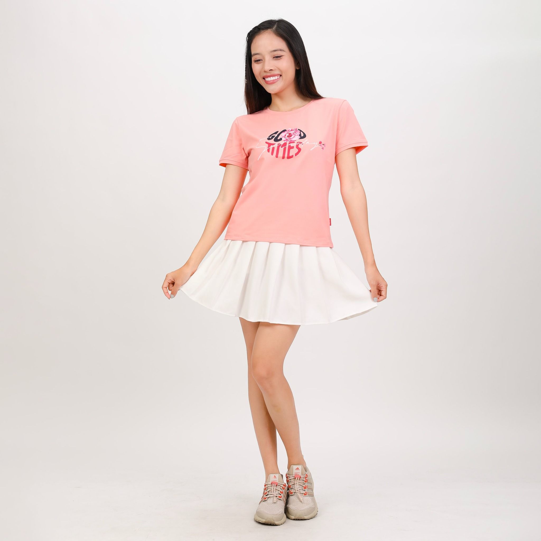 Áo thun nữ tay ngắn form cơ bản chất cotton siêu mát 020p 1992
